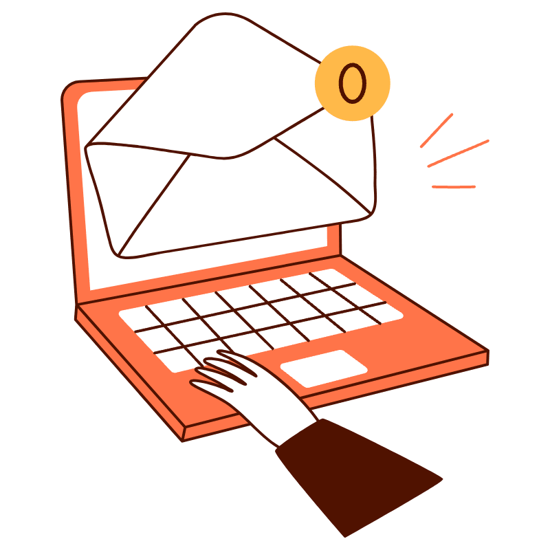 No Messages Illustration from Manchester Set