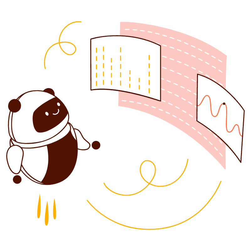 Robot Studying 2 Illustration from Manchester Set