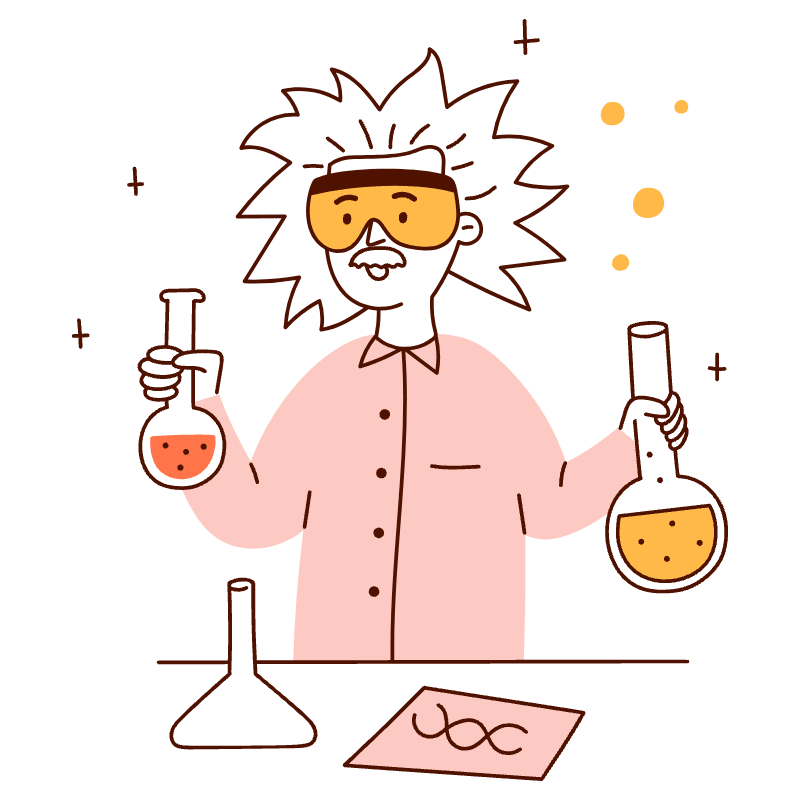 Scientist 2 Illustration from Manchester Set