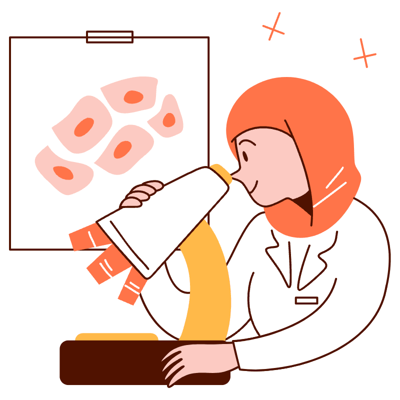 Scientist Illustration from Manchester Set