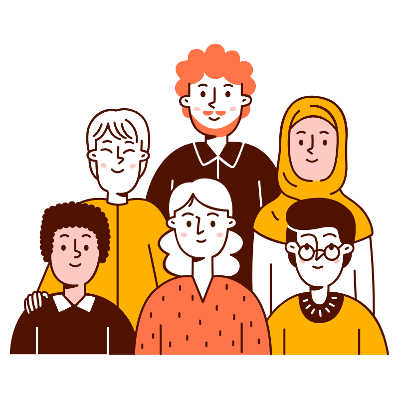 People Illustration from Manchester Set
