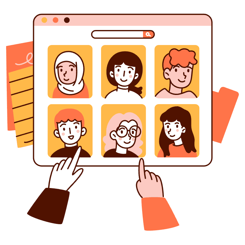 Agency Illustration from Manchester Set