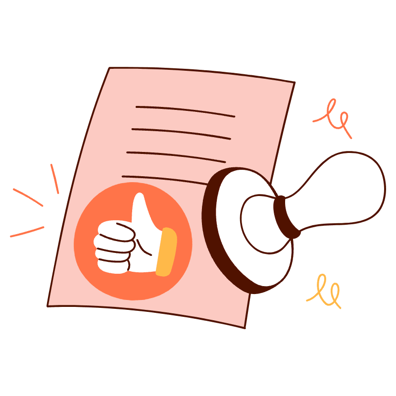 Approval Illustration from Manchester Set