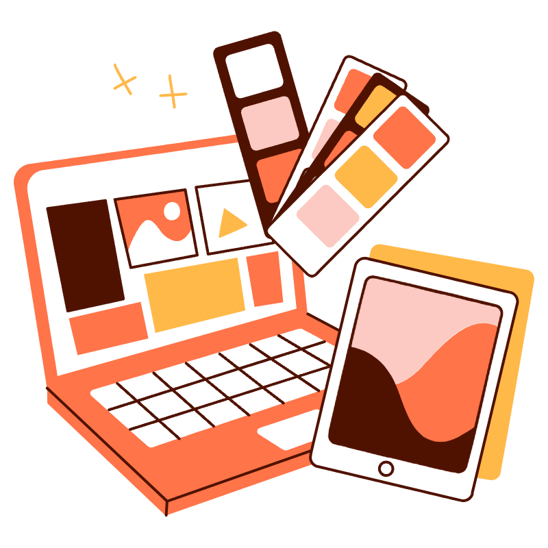 Designer Creative Illustration from Manchester Set