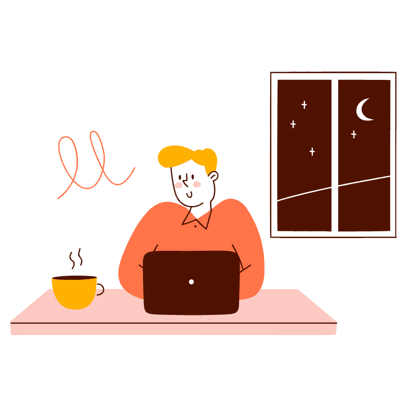 Night Shift Illustration from Manchester Set