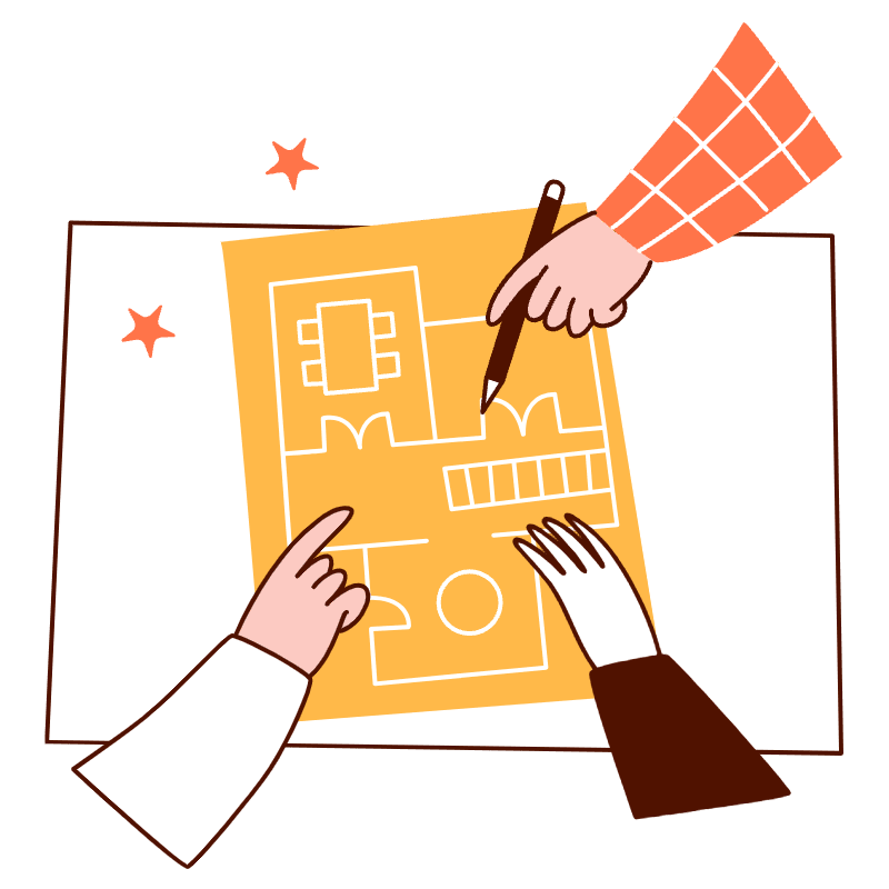 Working Together 1 Illustration from Manchester Set
