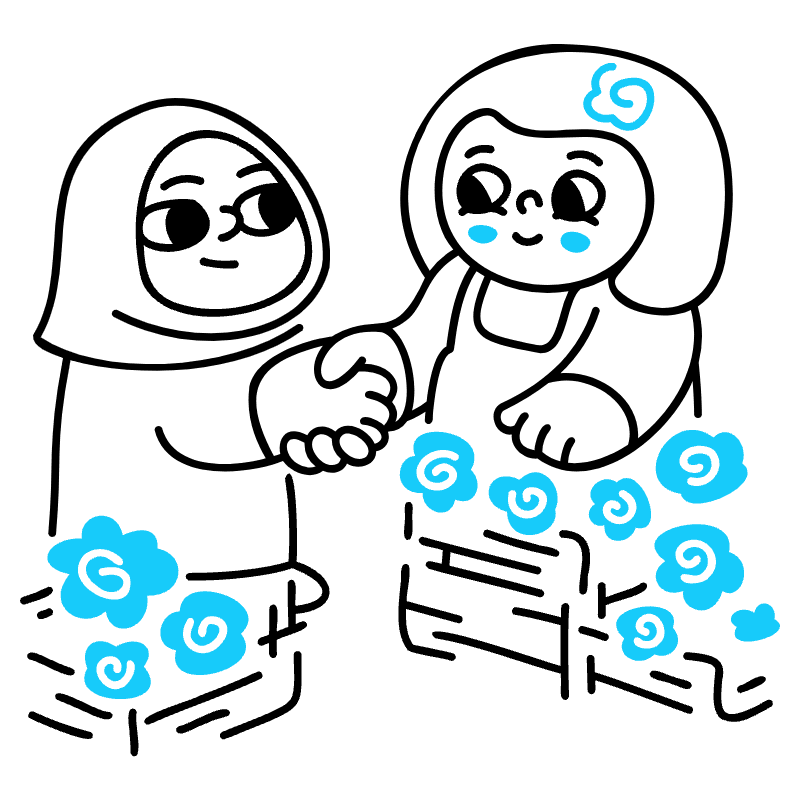 Business Deal 2 Illustration from Manila Set