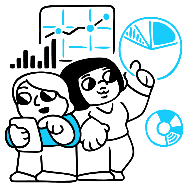 Competitor Analysis Illustration from Manila Set