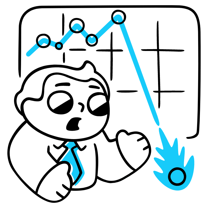 Graph Negative Illustration from Manila Set
