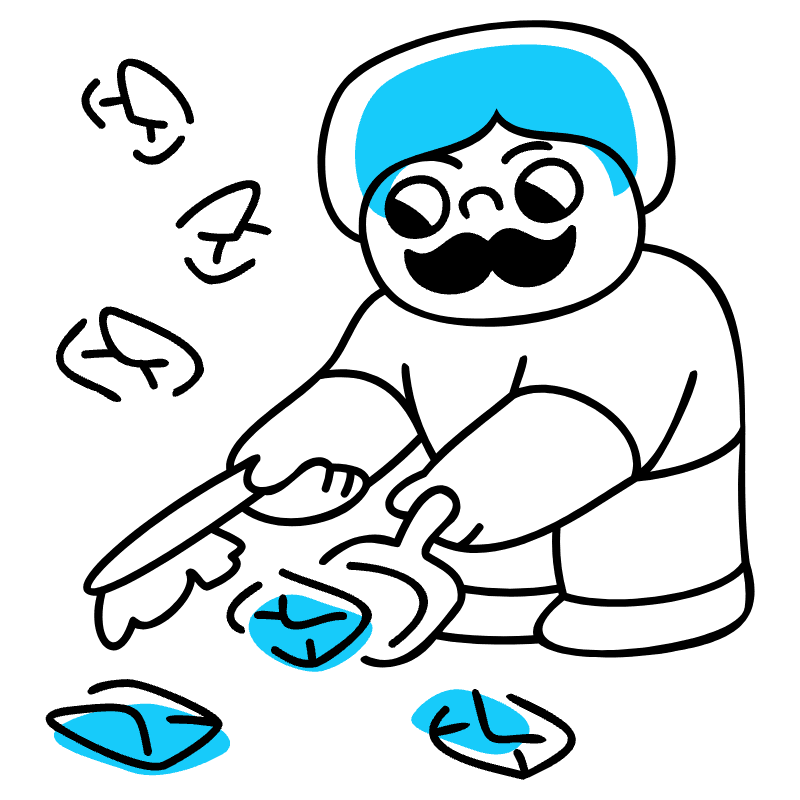Spam Illustration from Manila Set