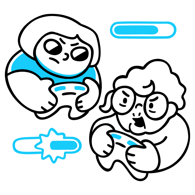 Esports Tournament Players 1 Illustration from Manila Set