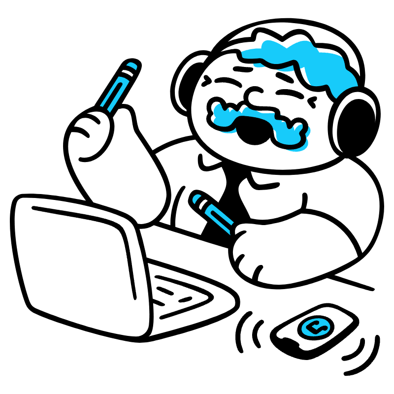 Listening Music 2 Illustration from Manila Set