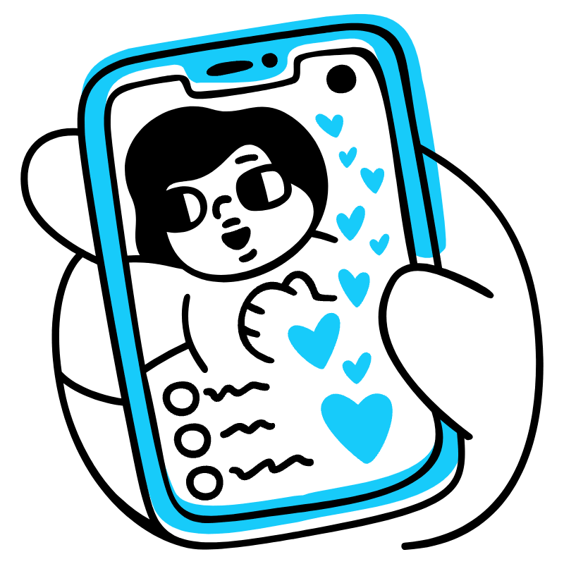 Live Broadcast 1 Illustration from Manila Set