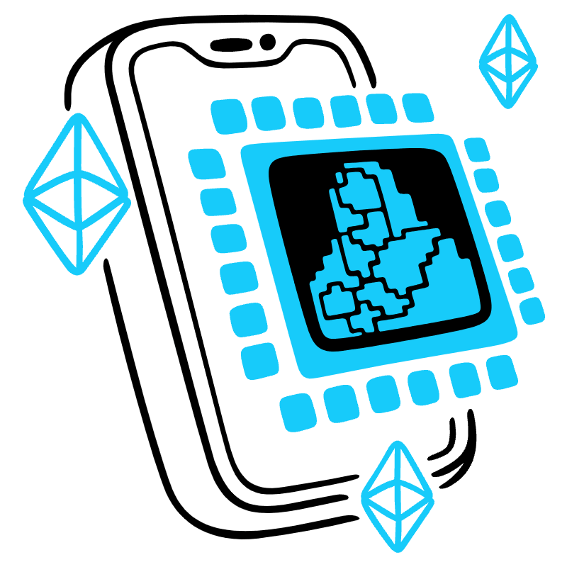 NFTs Illustration from Manila Set