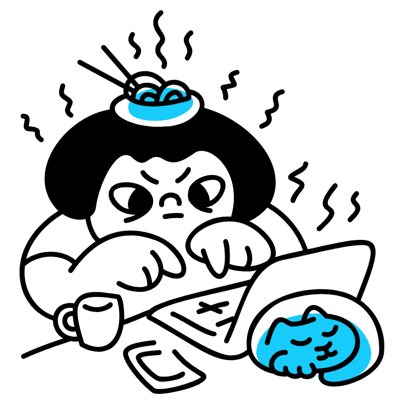 Coding Illustration from Manila Set