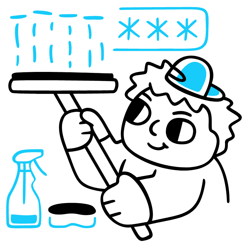 Reset Password Illustration from Manila Set