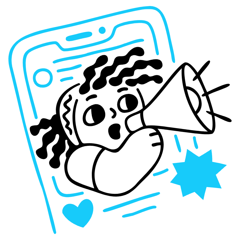 Digital Ads 1 Illustration from Manila Set