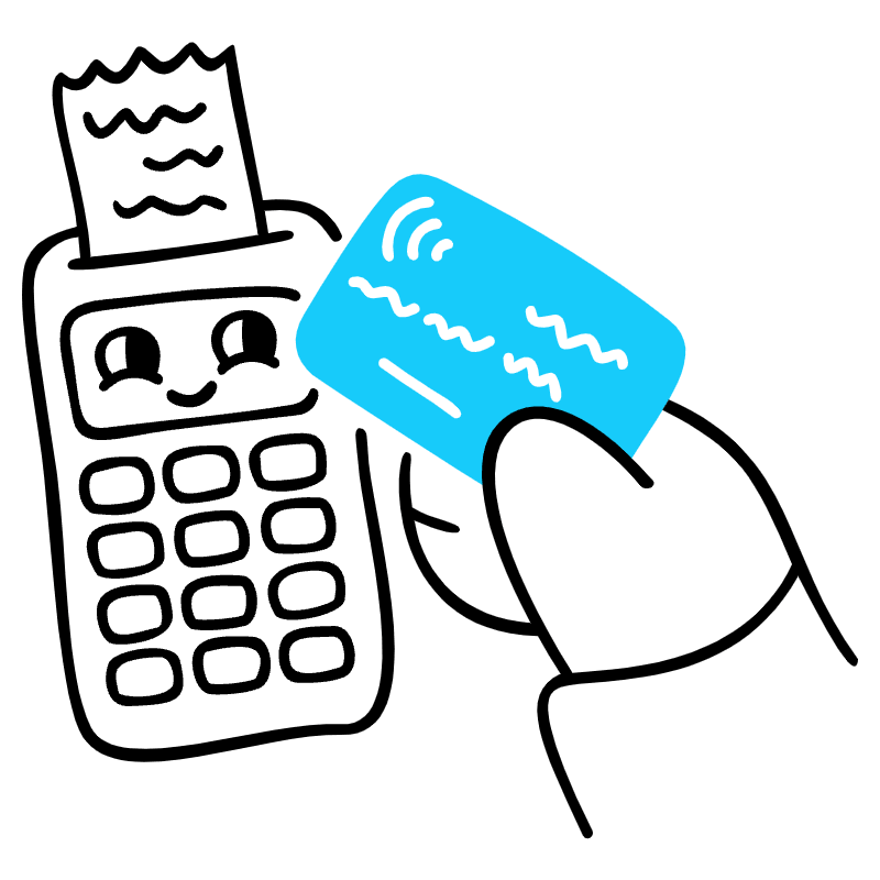 Payment With Card 2 Illustration from Manila Set