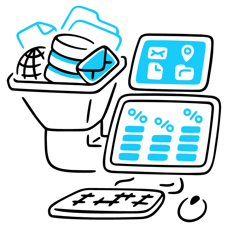 Pre Process Of Data 1 Illustration from Manila Set