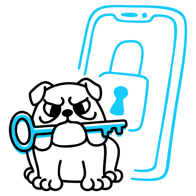 Protect Privacy 1 Illustration from Manila Set