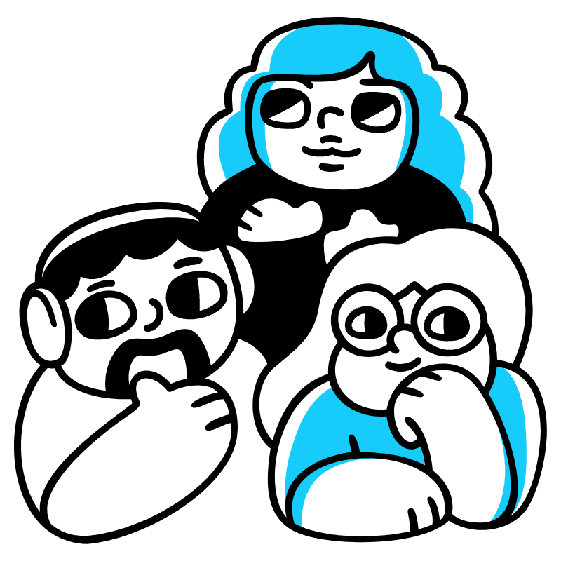 About Us 1 Illustration from Manila Set