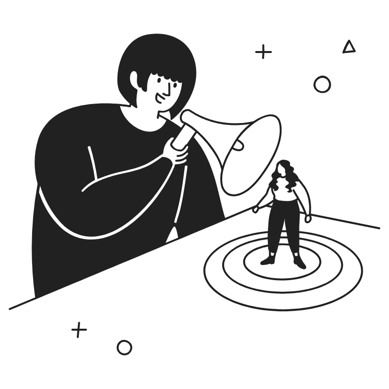 Marketing Target 4 Illustration from Milano Set