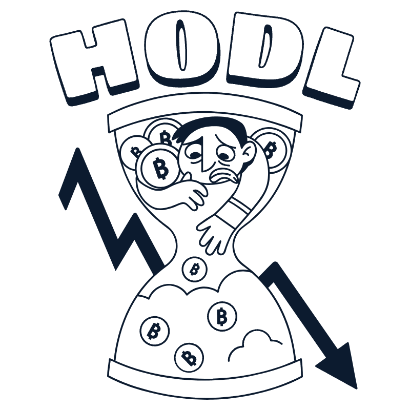 HODL Illustration from Miami Set