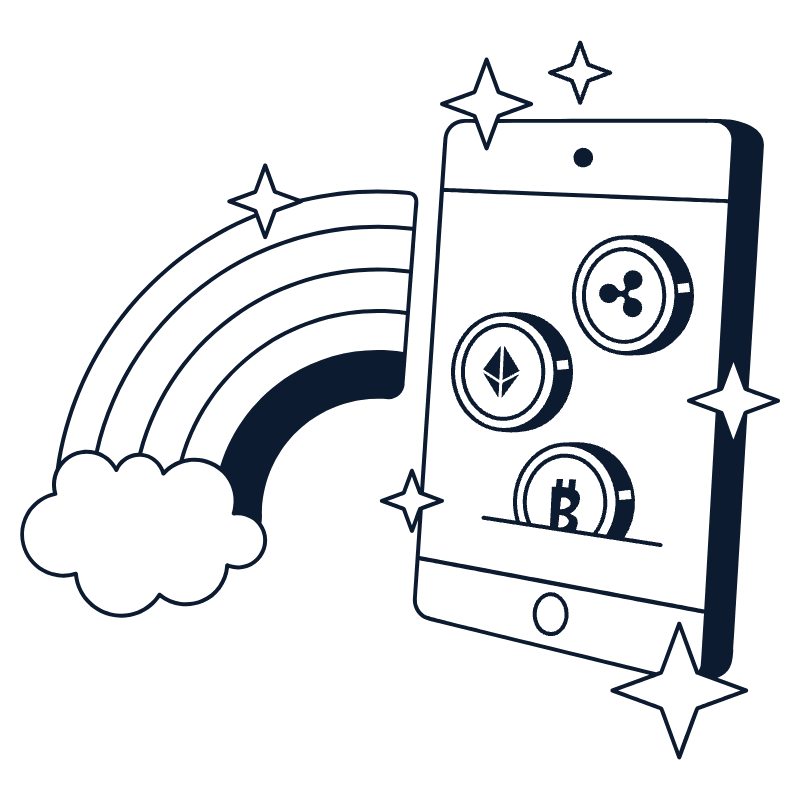 Virtual Wallet Illustration from Miami Set