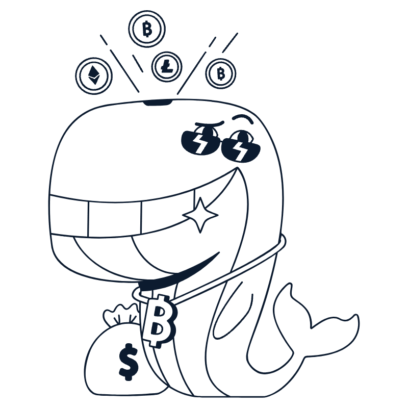 Whale Illustration from Miami Set