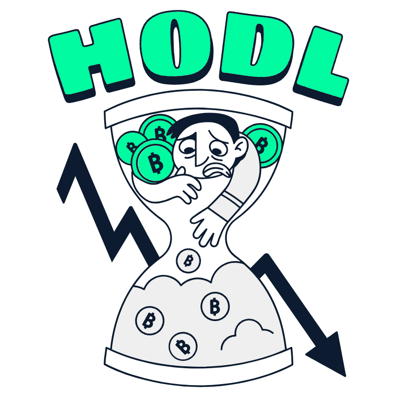 HODL Illustration from Miami Set