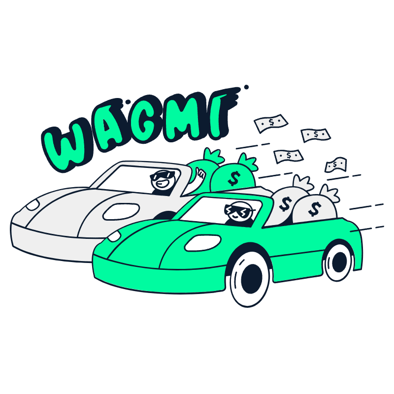WAGMI Illustration from Miami Set