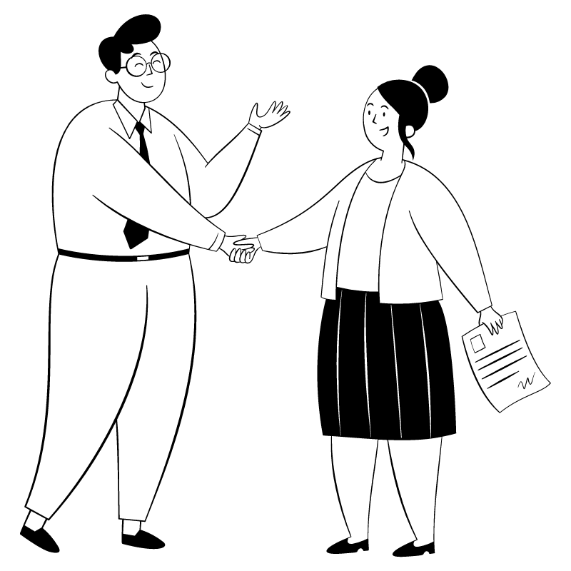 Business Deal 2 Illustration from Milano Set