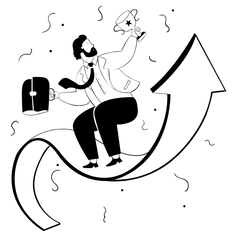 Successful Business 2 Illustration from Milano Set