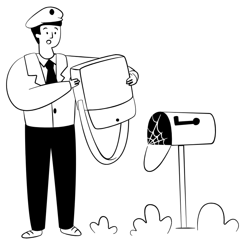 No Email 2 Illustration from Milano Set