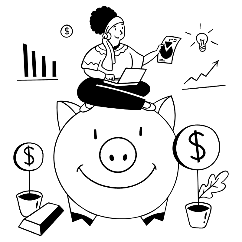 Financial Literacy 2 Illustration from Milano Set