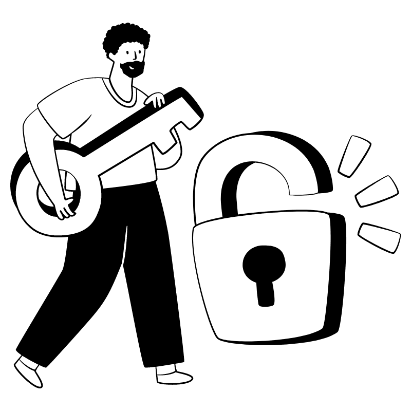 Enter Password 1 Illustration from Milano Set