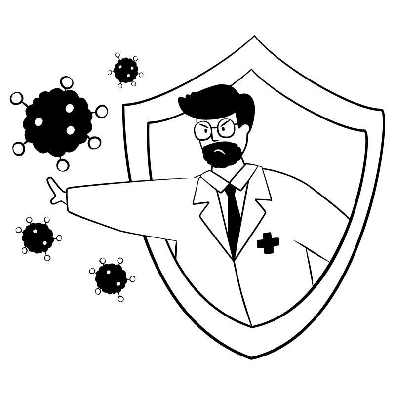 Virus Theat Found 1 Illustration from Milano Set