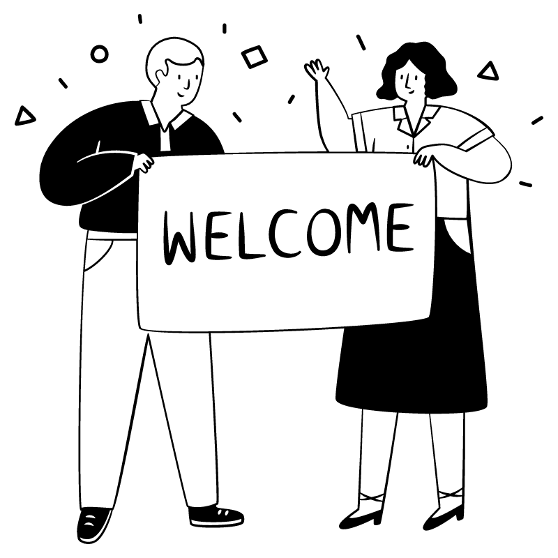 Welcome 1 Illustration from Milano Set