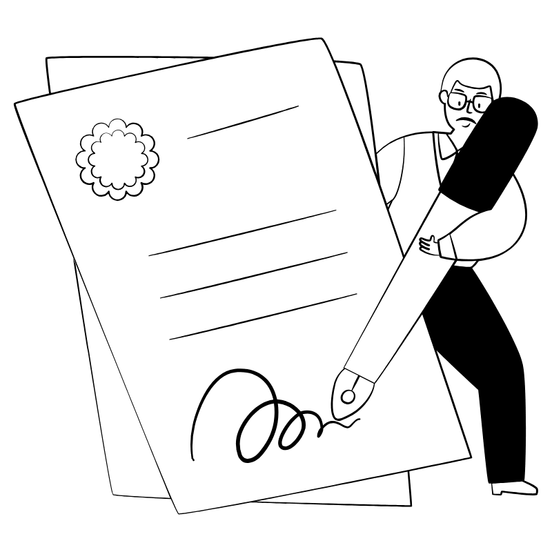 Certificate 1 Illustration from Milano Set