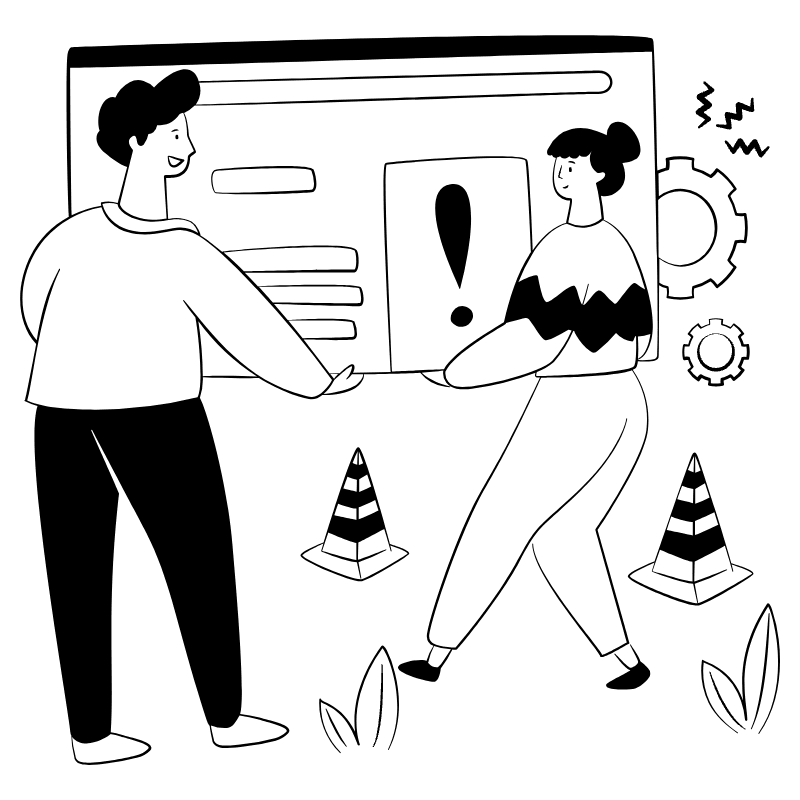 Page Under Construction 1 Illustration from Milano Set