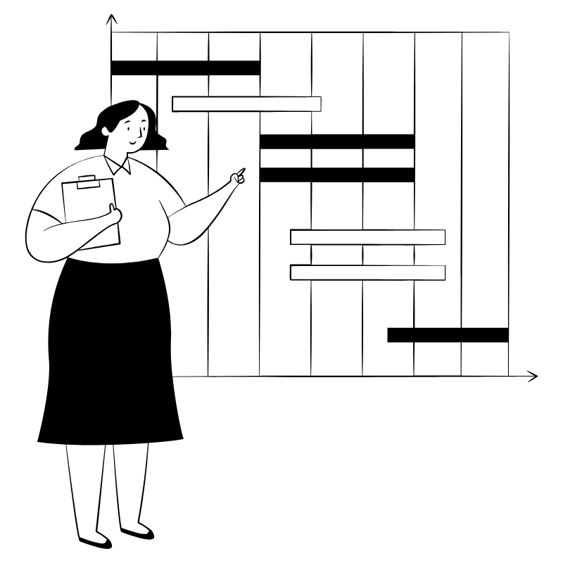 Project Timeline 2 Illustration from Milano Set