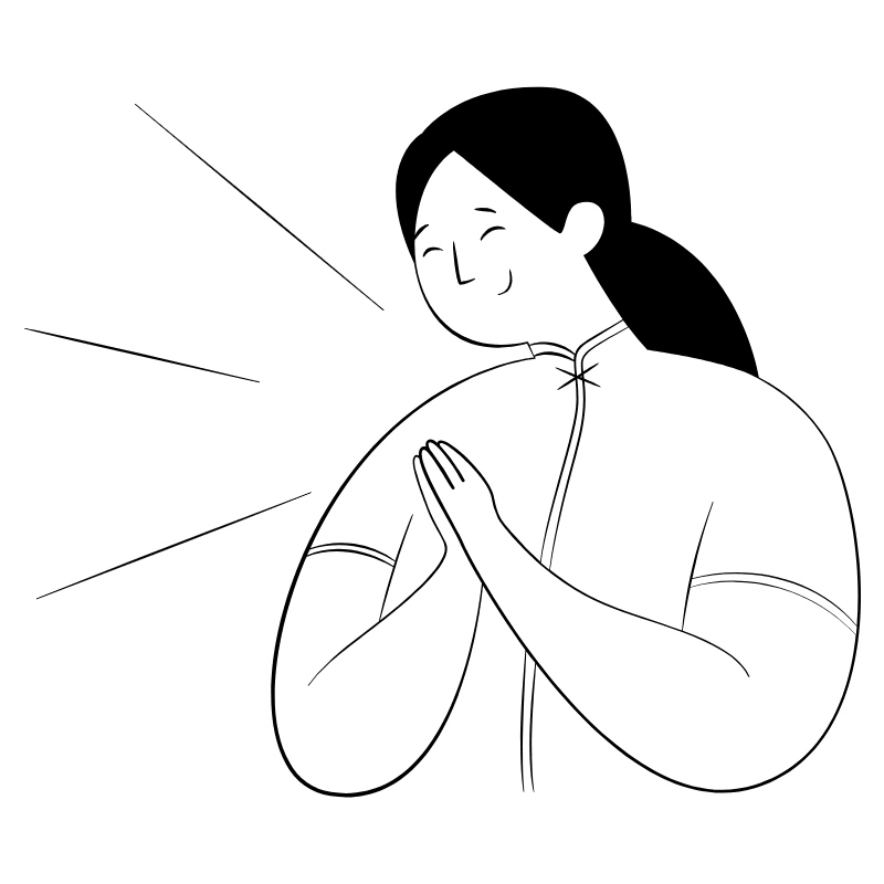 Thank You 2 Illustration from Milano Set