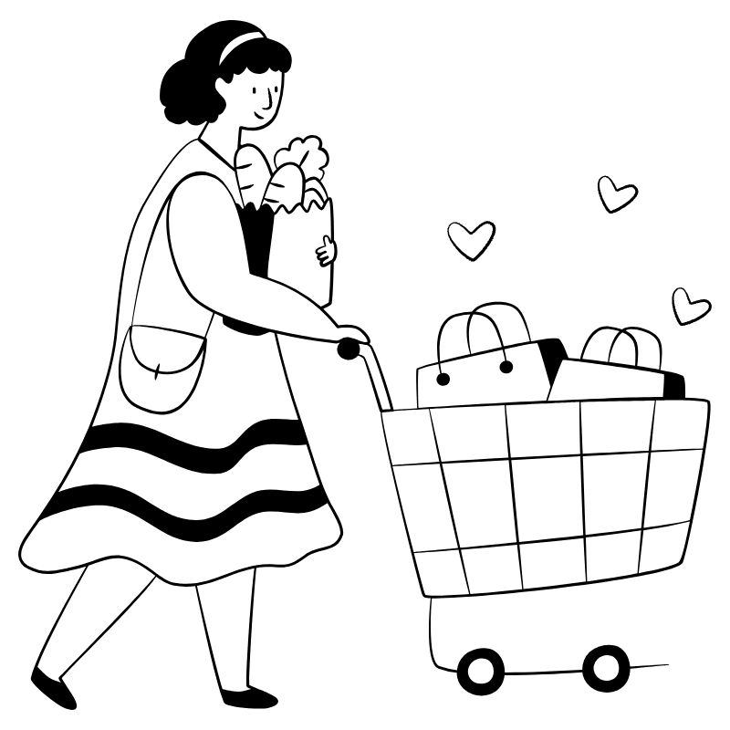 Add To Cart 1 Illustration from Milano Set