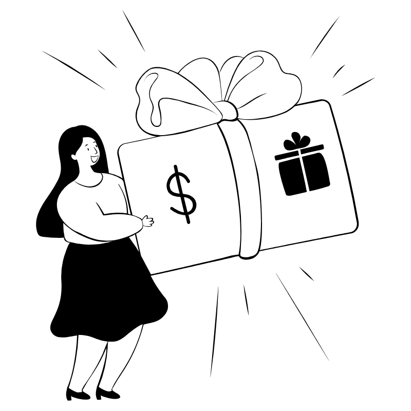 Gift Cards 2 Illustration from Milano Set