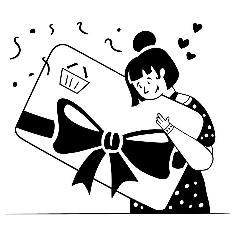 Gift Cards 3 Illustration from Milano Set