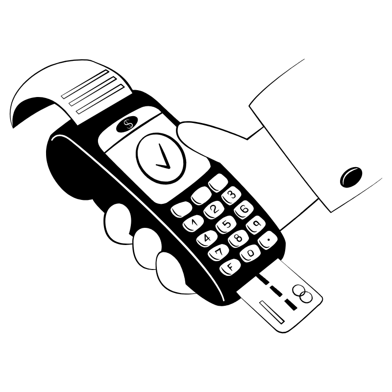 Payment Processed 2 Illustration from Milano Set