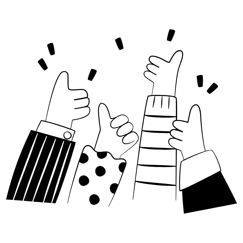 Thumb Up 1 Illustration from Milano Set