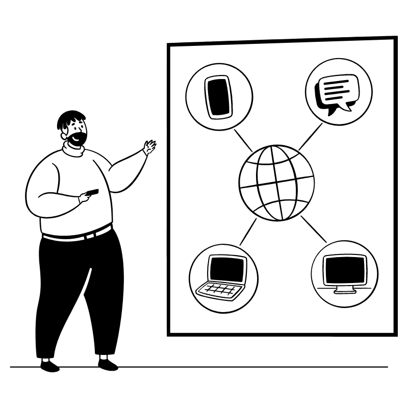 Tech Presentation 2 Illustration from Milano Set