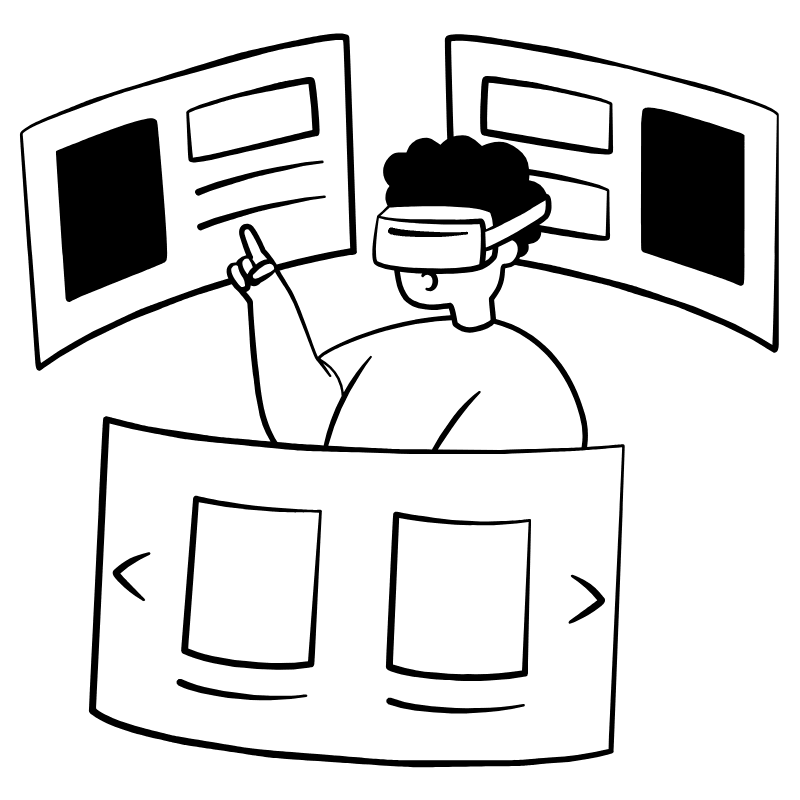 Virtual Reality 1 Illustration from Milano Set