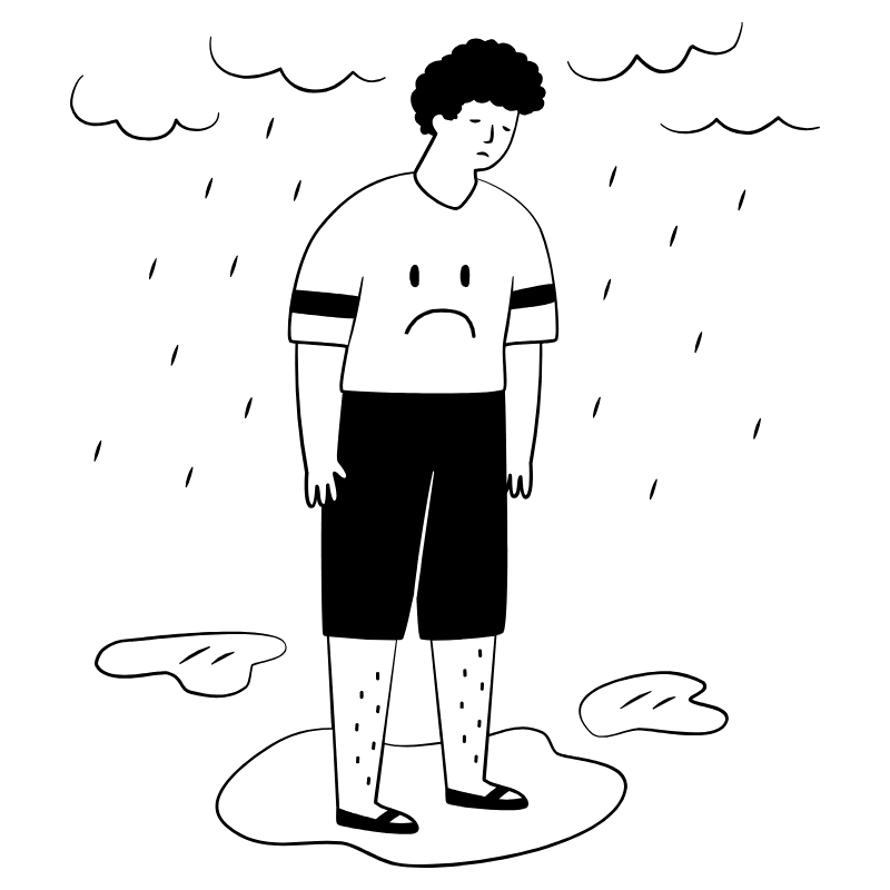 Feeling In A Bad Mood 1 Illustration from Milano Set